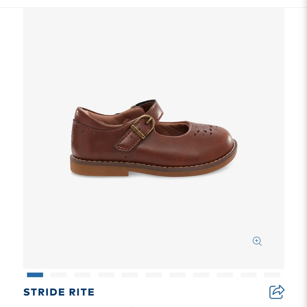 Stride Rite Brown Dress Shoes for Kids